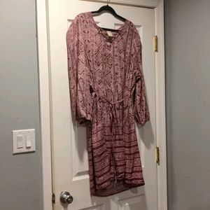 Terra & Sky Purple Summer Dress Size 1X